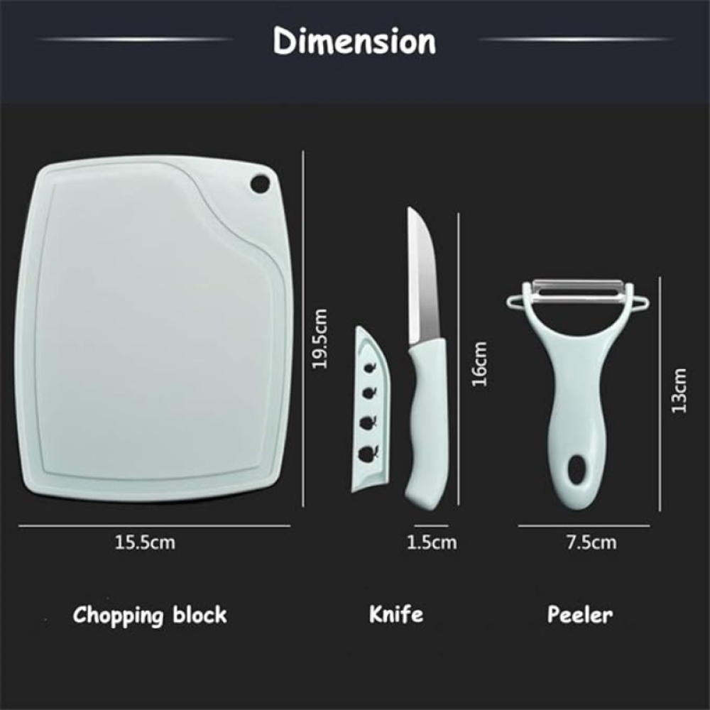  Set Tocator plastic, Cutit, Decojitor, 19.5 x 15.5 cm - Engros