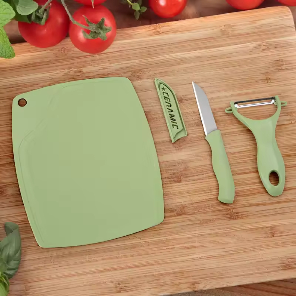  Set Tocator plastic, Cutit, Decojitor, 19.5 x 15.5 cm - Engros