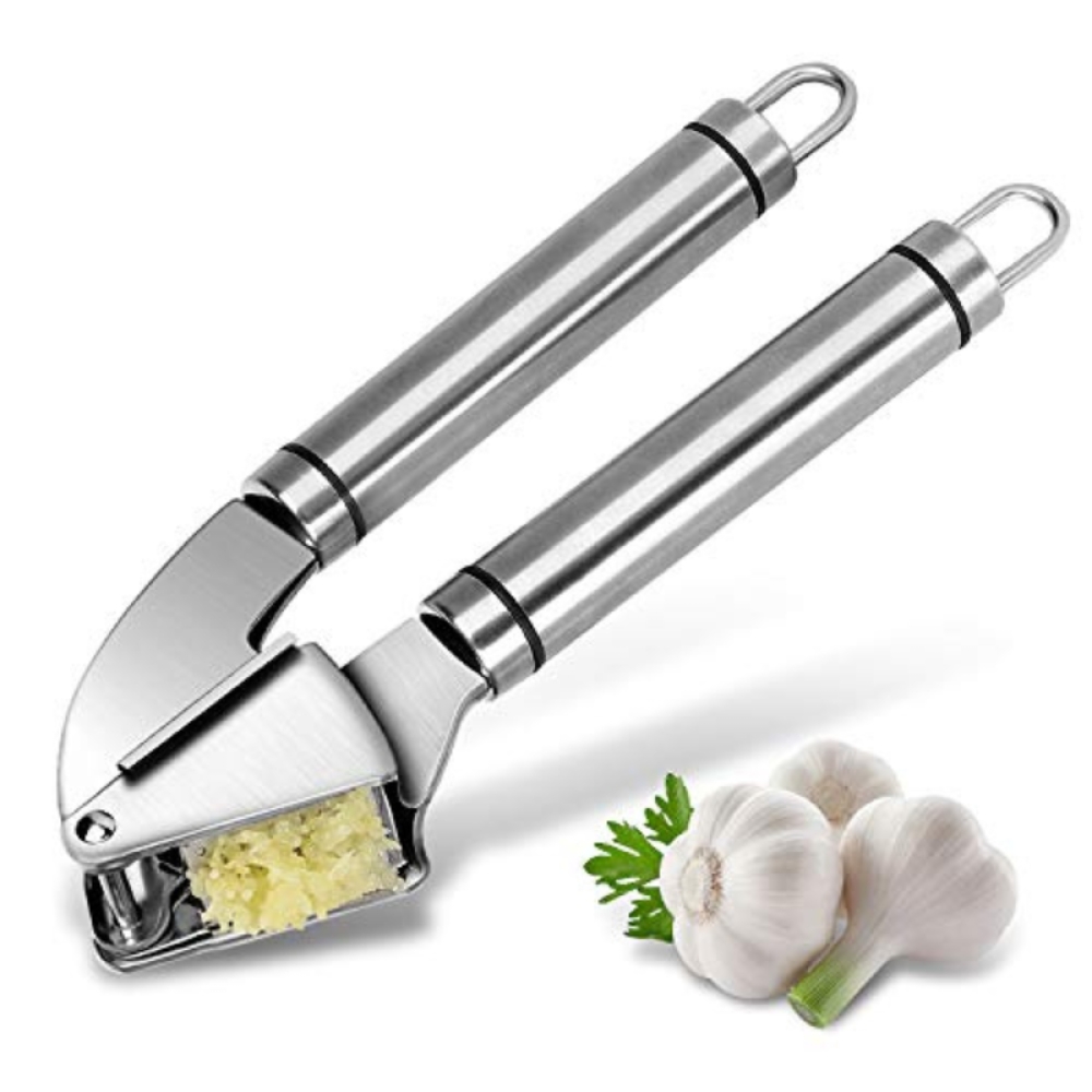  Presa manuala pentru usturoi, material inox, 20 x 6 x 3 cm - Engros