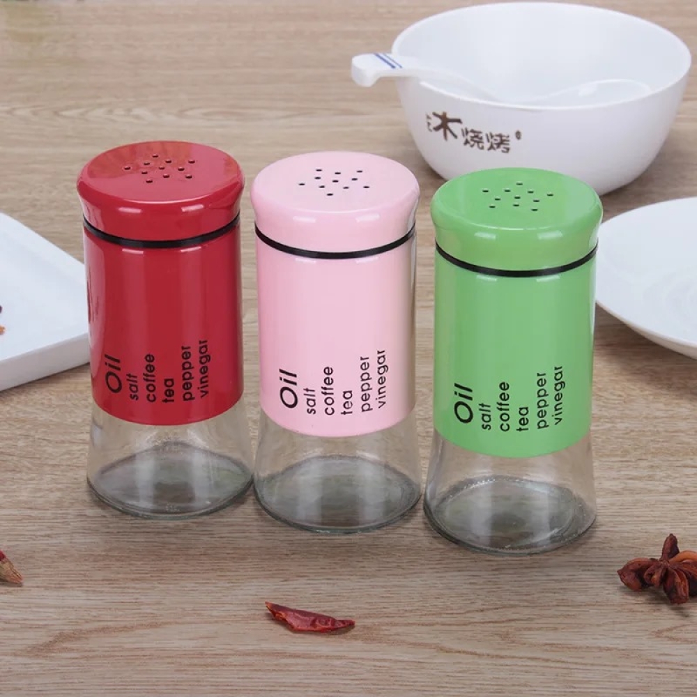  Solnițe multicolor, sticla inox, 40 ml, Engros