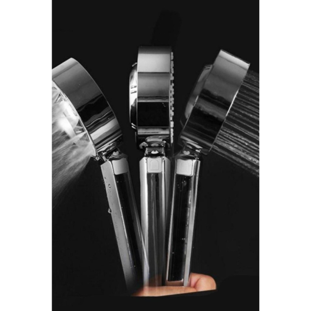  Cap de duș cu două fețe cu 3 funcții, 24 cm, Engros