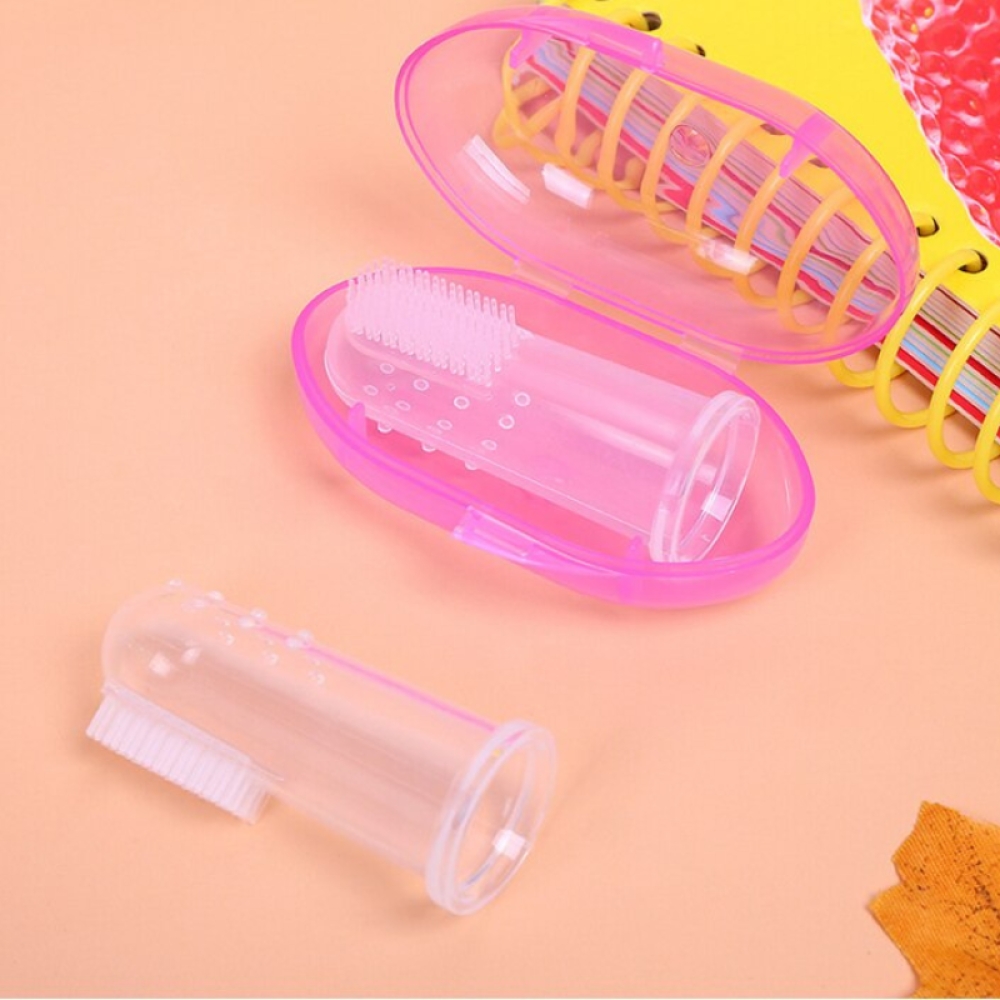  Periuta degetar de dinți și gingii, pentru Bebeluși, +0 - Engros