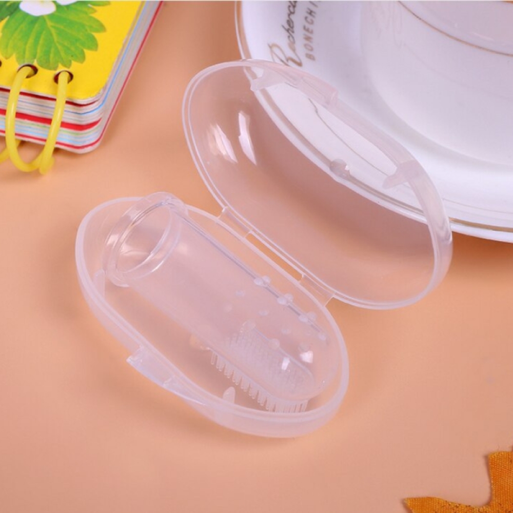  Periuta degetar de dinți și gingii, pentru Bebeluși, +0 - Engros