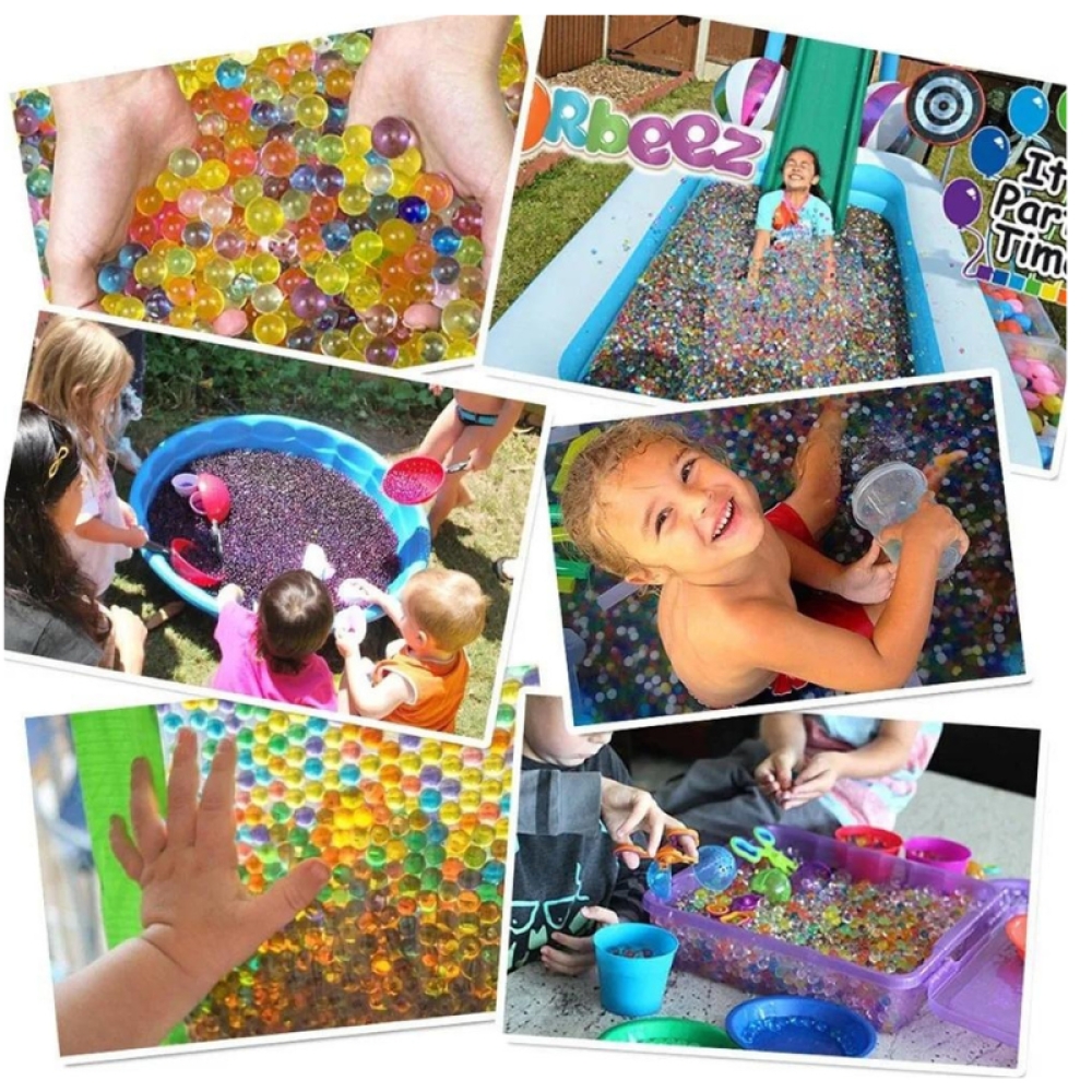  Bile Apa Hidrogel Decorative, Diverse Culori, Engros,