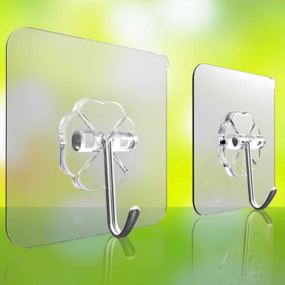  Cârlige adezive, cârlige lipicioase rezistente la 44 lb (max.), cârlige de perete, Engros