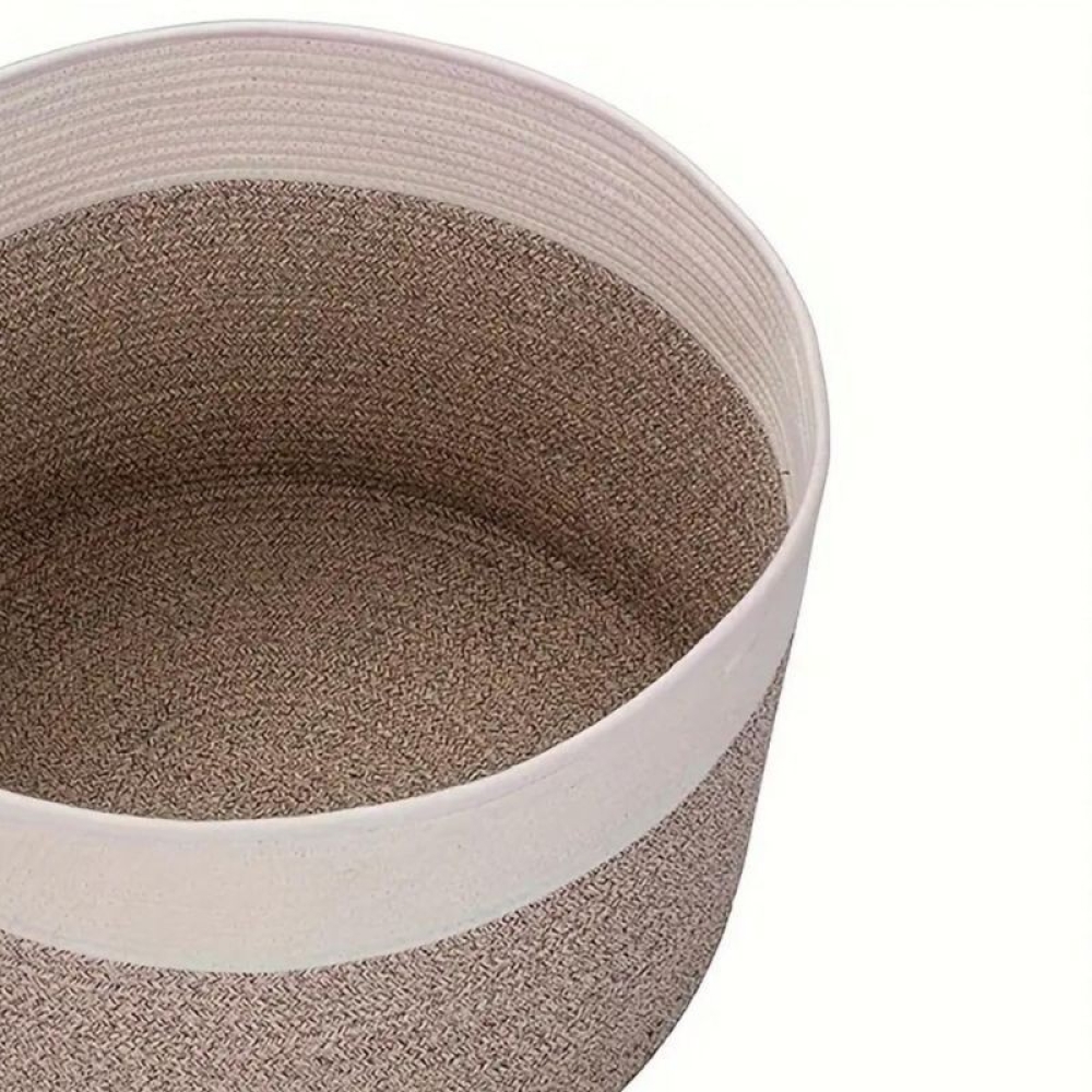  Coș de depozitare din Bumbac/ Luta, 56 x 35.5 cm - Engros