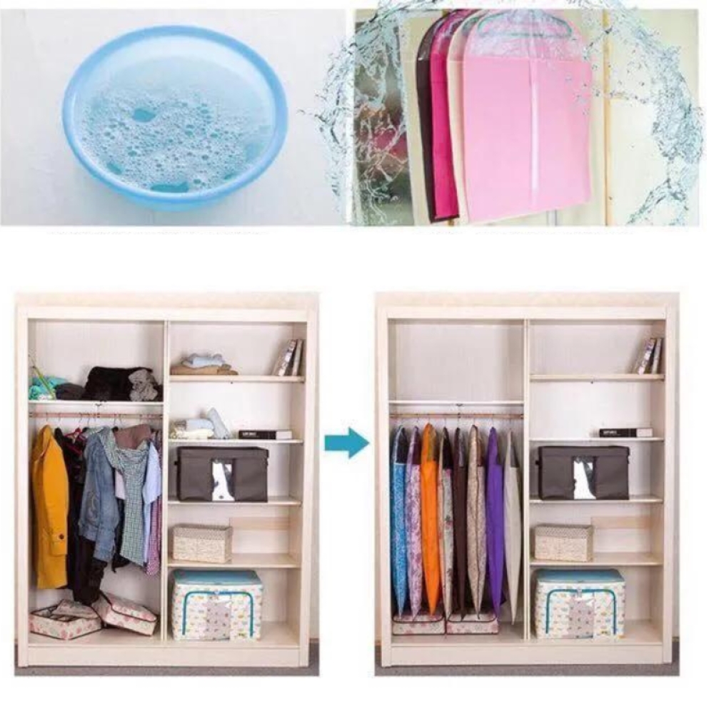  Husa pentru haine 60 x 130 cm, diverse culori, Engros