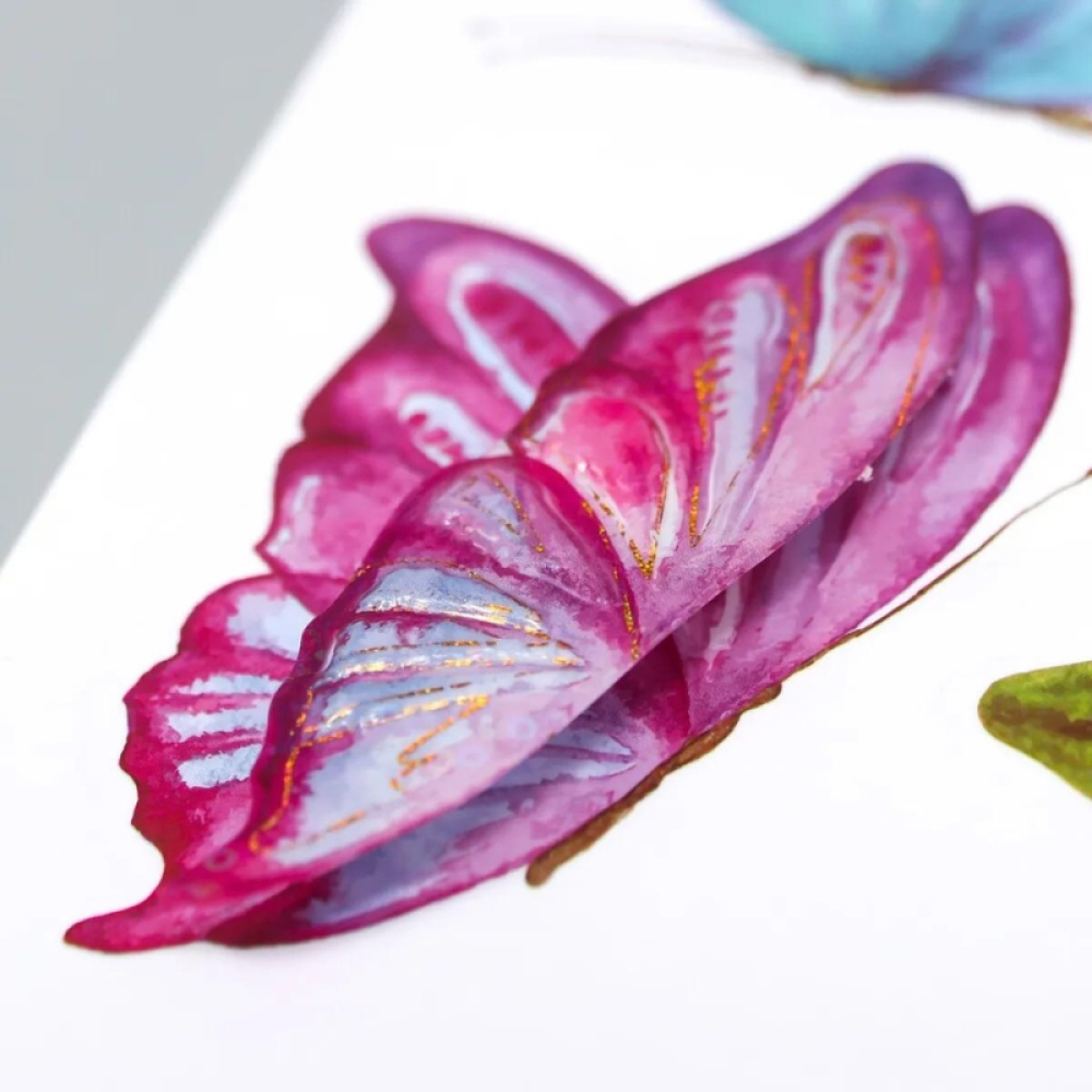  Set stickere Flori colorate, 50 x 35 cm, Engros