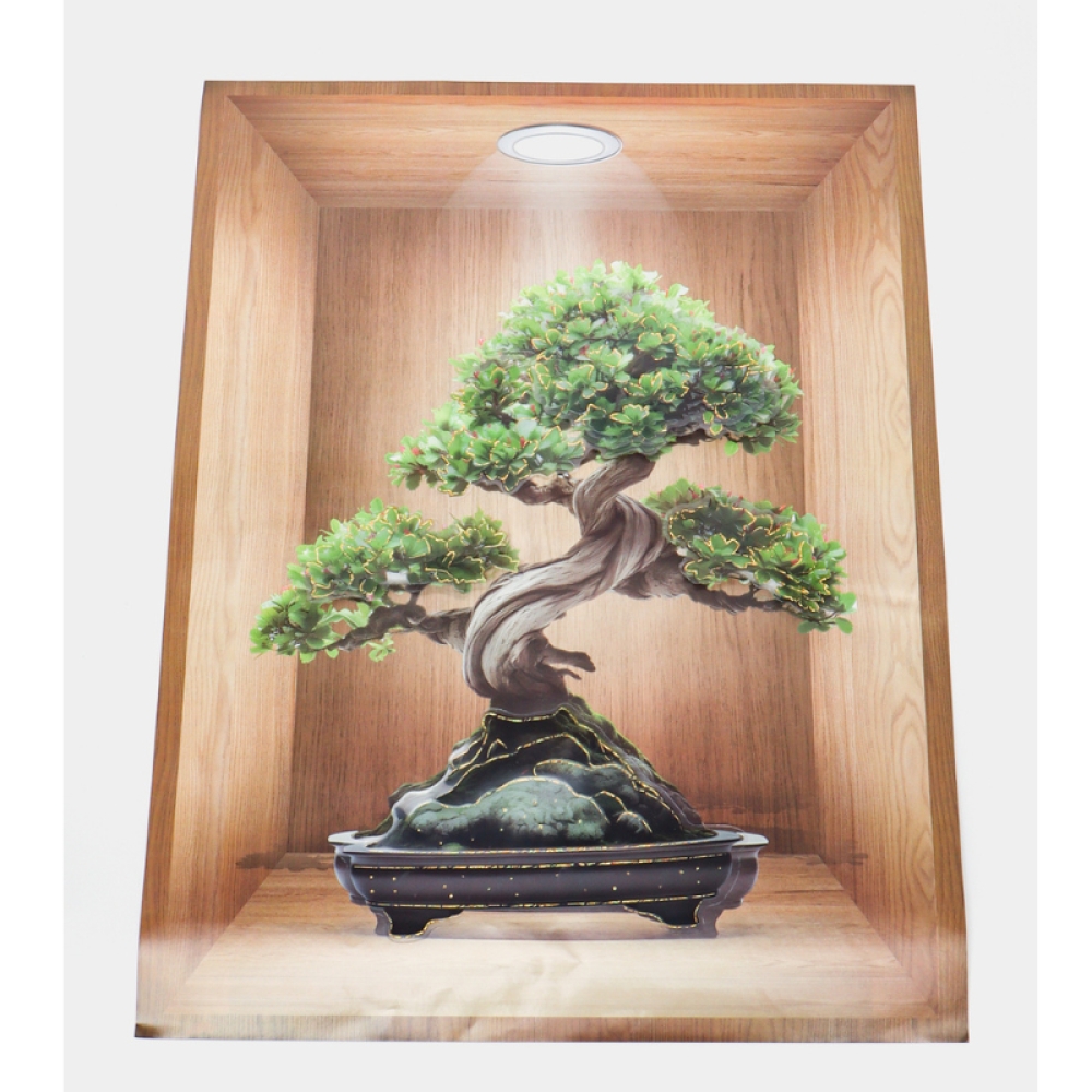  Sticker decorativ, 3D, Tablou cu vaza, 40 x 30 cm - Engros