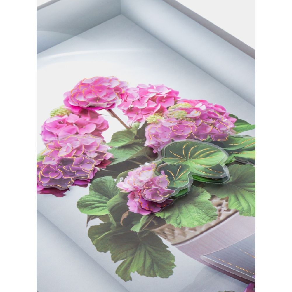  Sticker decorativ, 3D, Tablou cu vaza, 40 x 30 cm - Engros