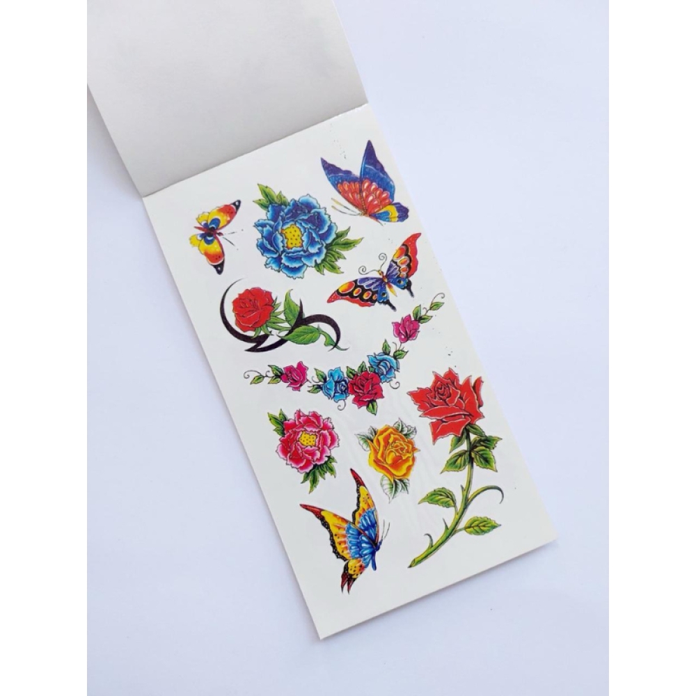  Album Tatuaje Temporare - set cu  4 foi, 11 x 8 cm, Engros