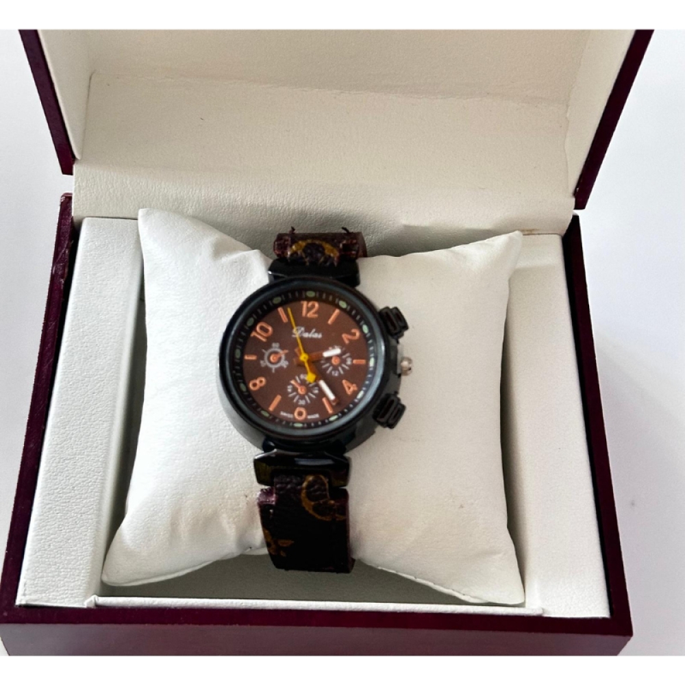  Ceas Dama Curea Colorata Piele - Engros