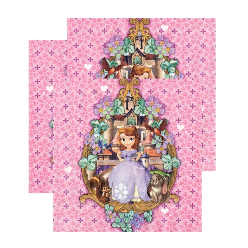  Set 10 Servețele Petrecere, 25 x 25 cm, Diverse modele - Engros