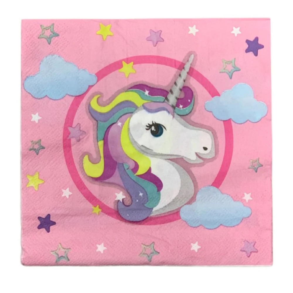  Set 10 Servețele Petrecere, 25 x 25 cm, Diverse modele - Engros