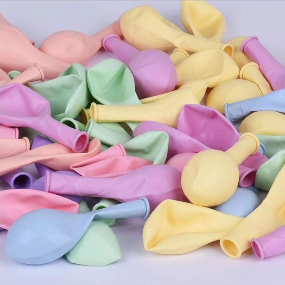  Set 100 buc, Baloane colorate din latex - Engros