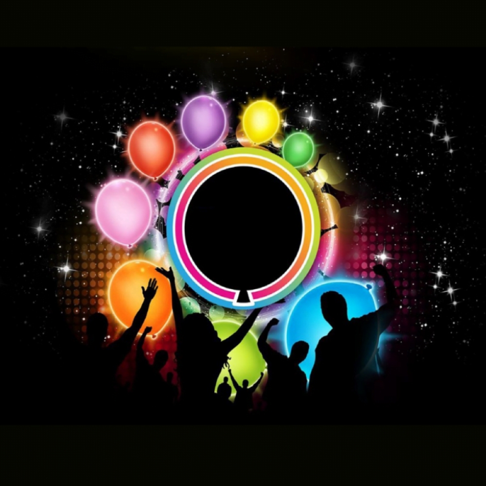  Set de 5 baloane luminoase cu lumină LED colorată - Engros