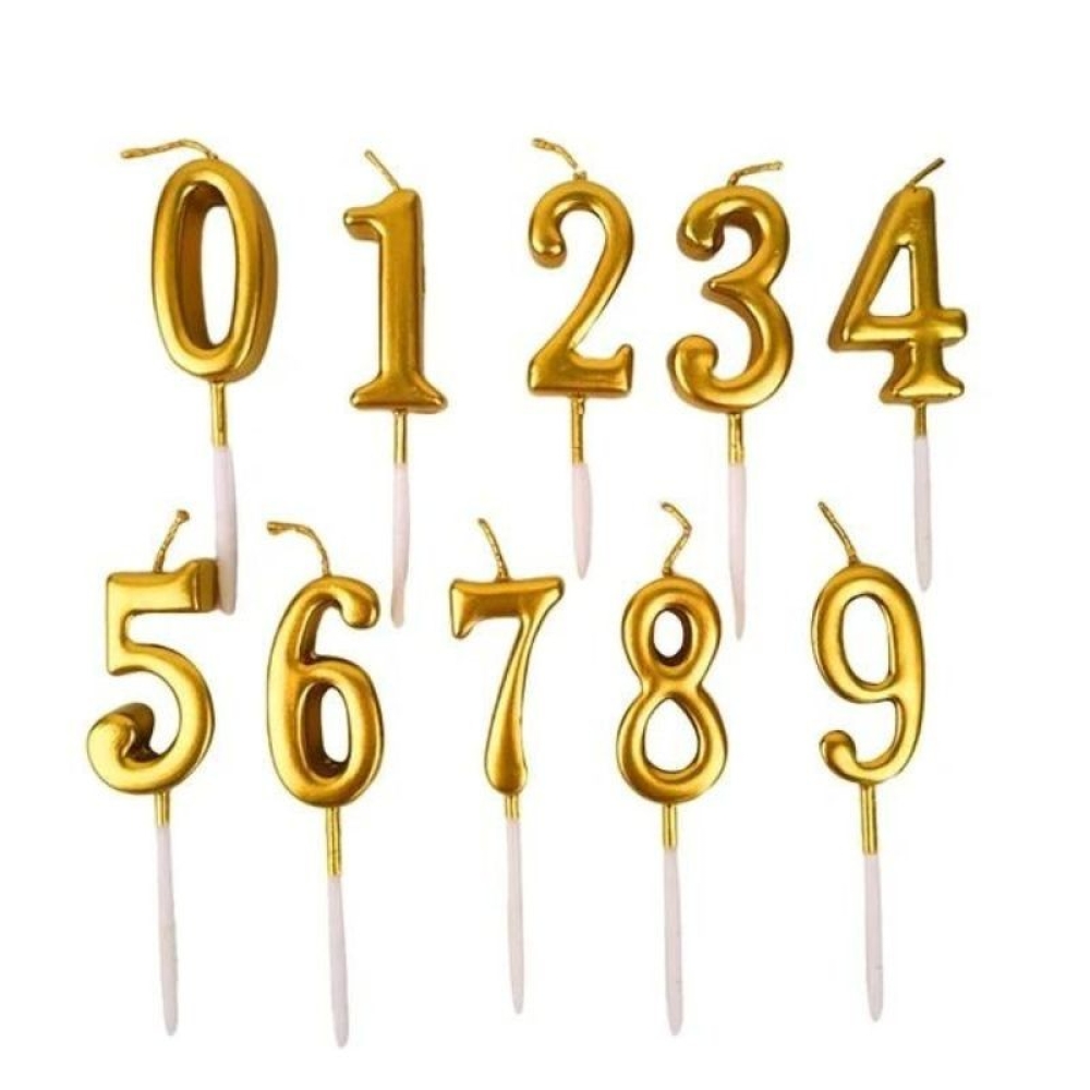  Set Lumanari Cifre pentru Tort, de la 0 la 9 - Engros