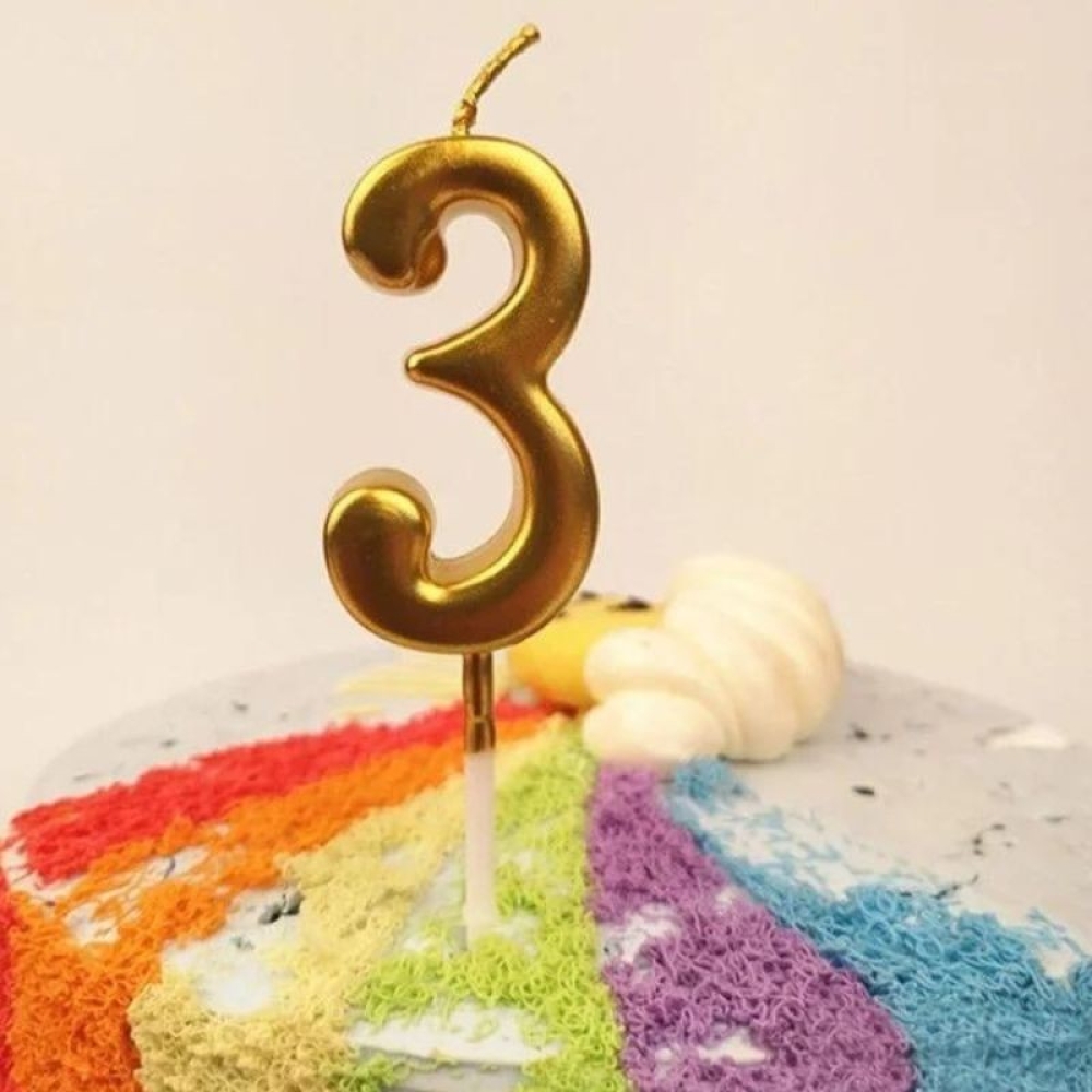  Set Lumanari Cifre pentru Tort, de la 0 la 9 - Engros