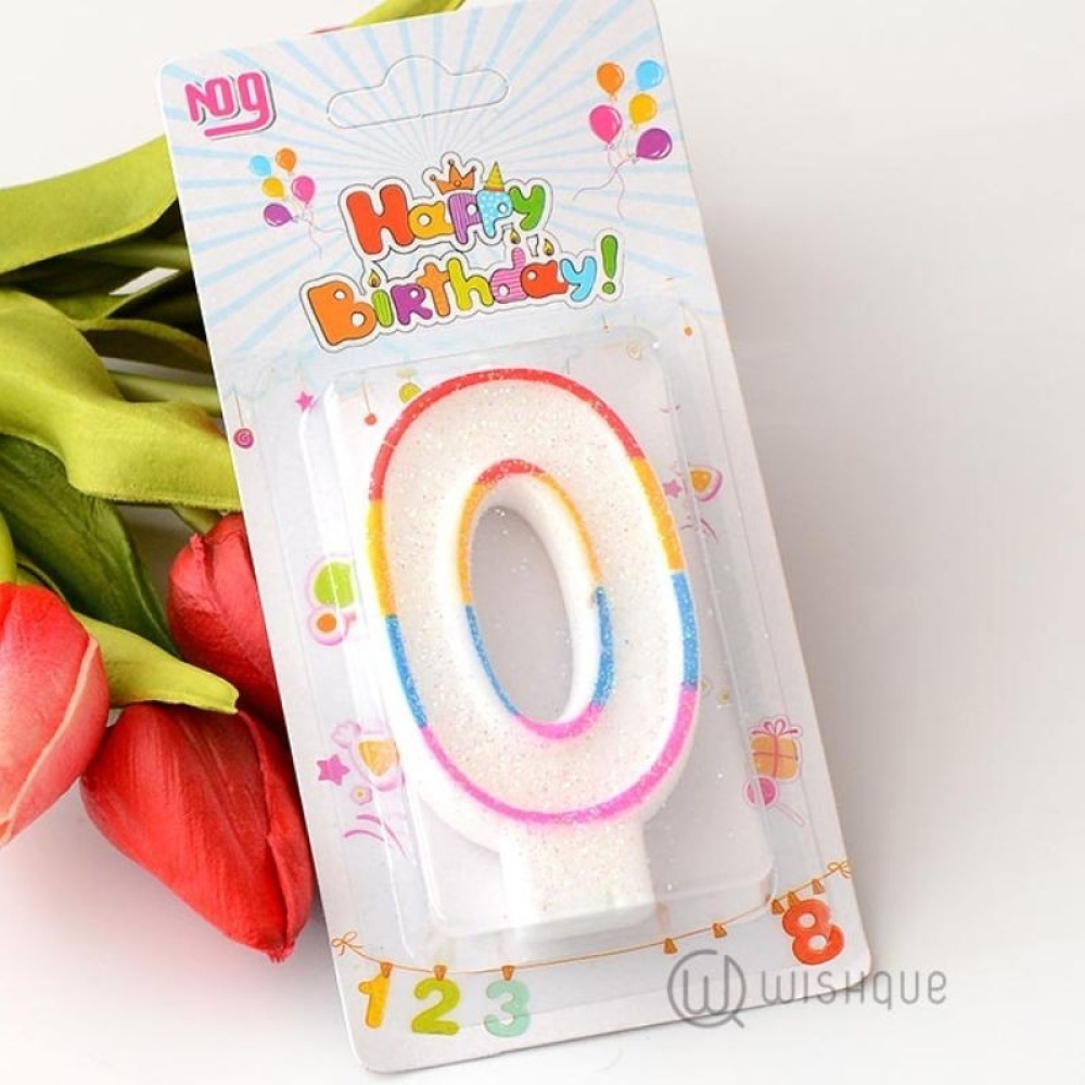  Set Lumanari Cifre pentru Tort, de la 0 la 9 - Engros