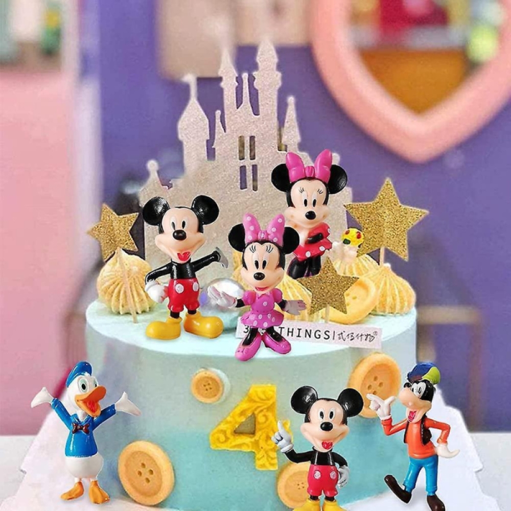  Figurine Clubul lui Mickey Mouse, Set de 16 bucati, 9 cm, Engros