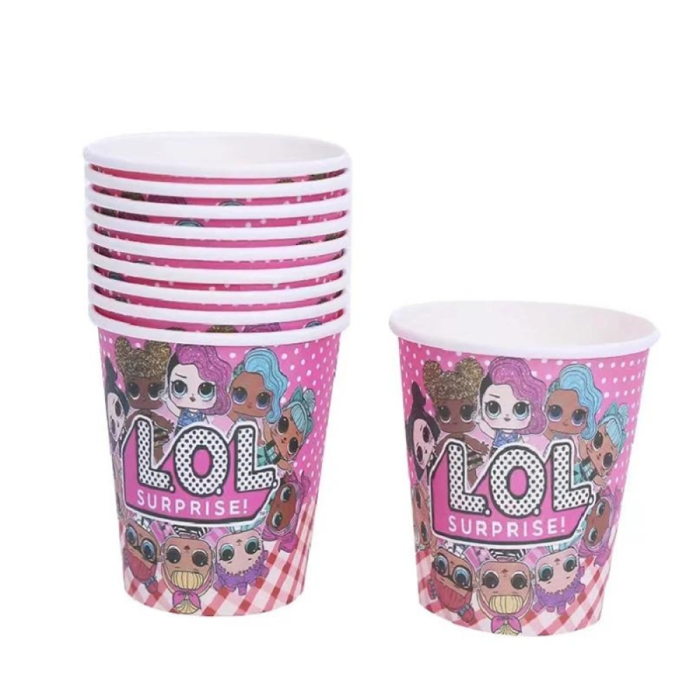  Set Aniversar - 178 Piese, Farfurii, Pahare, Tacâmuri și Decoratiuni, Engros