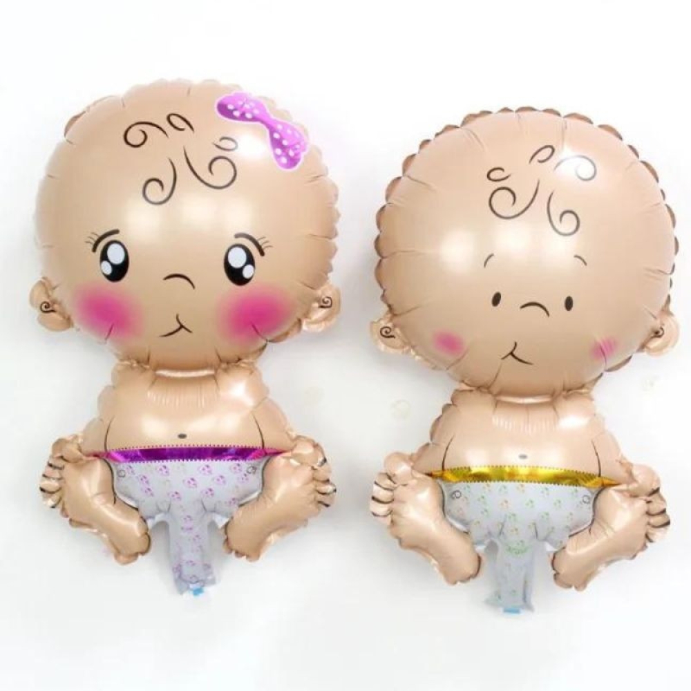  Balon folie bebe fetita pentru botez, Baby Shower Girl, 45 x 28 cm, It's Party Time