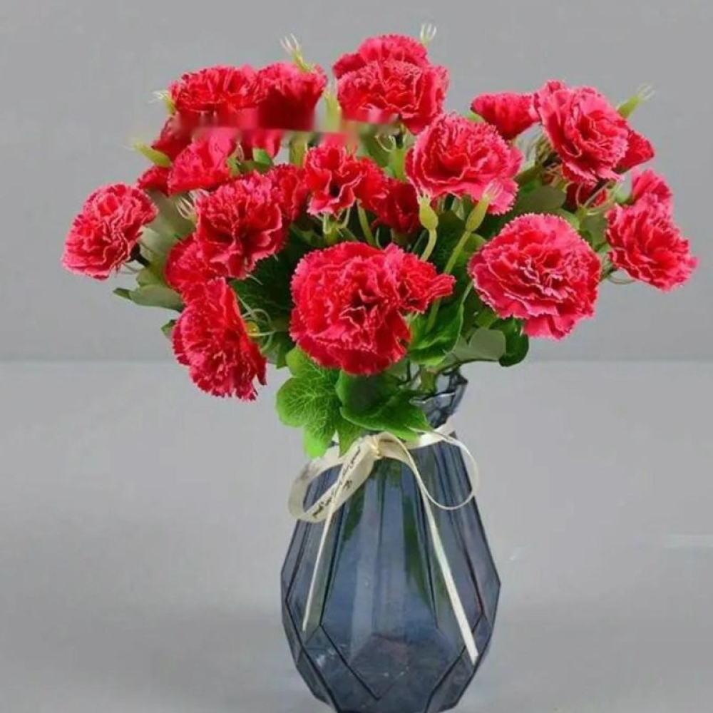  Buchet Floral Artificial 7 Fire, 31 cm, 7 Flori - Engros