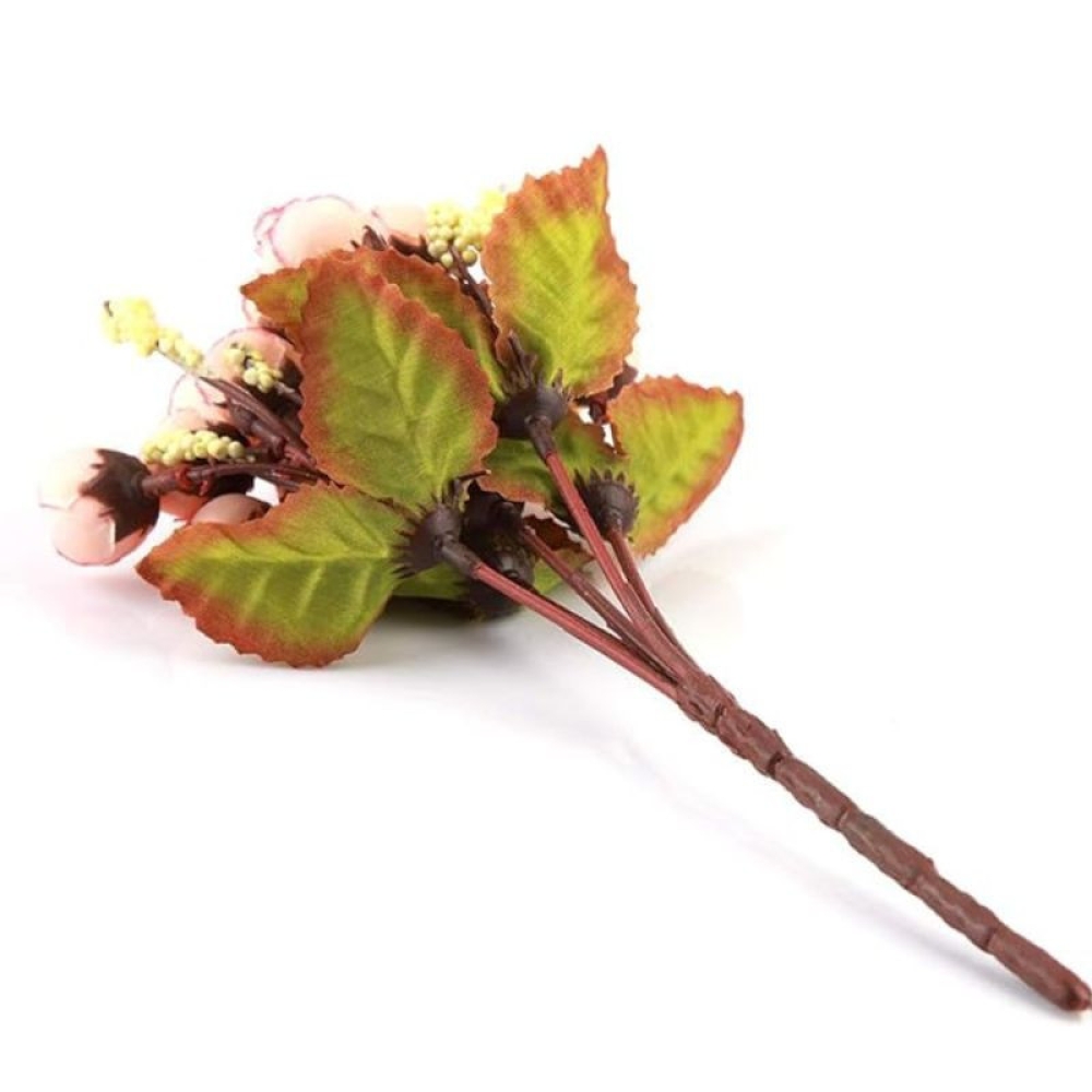  Buchet Trandafir Artificiale 5 Fire, 33 cm, 10 Flori - Engros