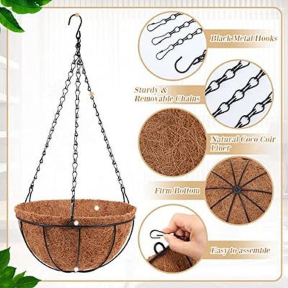  Suport pentru ghivece cu lant, 25 x 13 cm - Engros