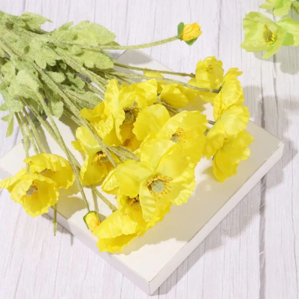  Buchet de flori cu 15 fire 56 cm, diverse culori Engros