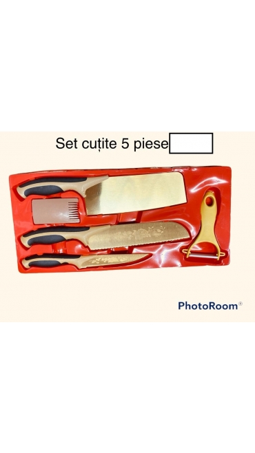 set cutite 5 piese 2/set