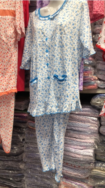 pijama dama xl-5xl 5/set