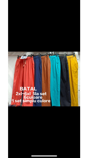 pantaloni dama batal 2xl-6xl 5/set