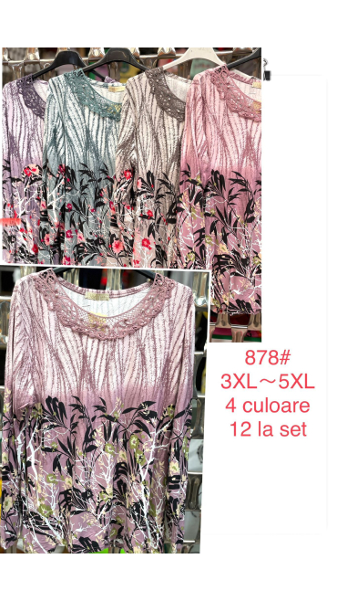 bluza dama 3xl-5xl 6/set