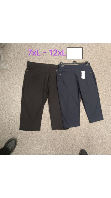 pantaloni 3/4 dama 7xl-12xl 6/set