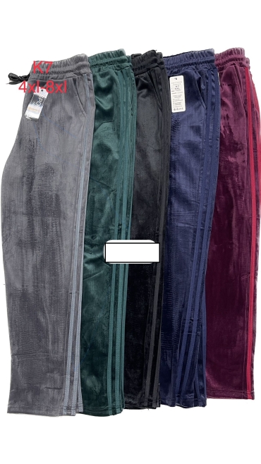 pantaloni trening dama catifea 4xl-8xl 5/set