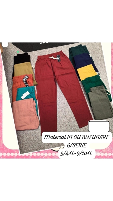 pantaloni dama in 3xl-10xl 6/set