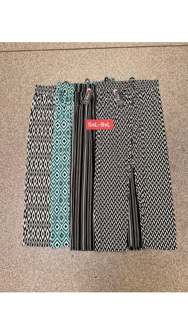 pantaloni dama 3/4 5xl-9xl culori diferite 12/set