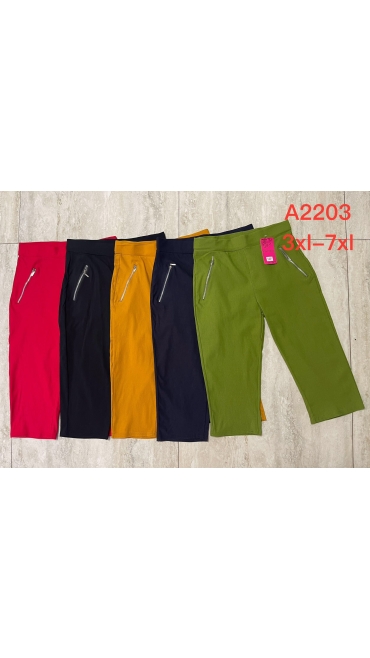 pantaloni 3/4 dama 3xl-7xl 5/set