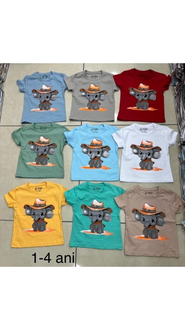 tricou copii 1-4 ani 4/set