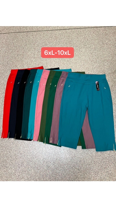 pantaloni dama 3/4 6xl-10xl 5/set