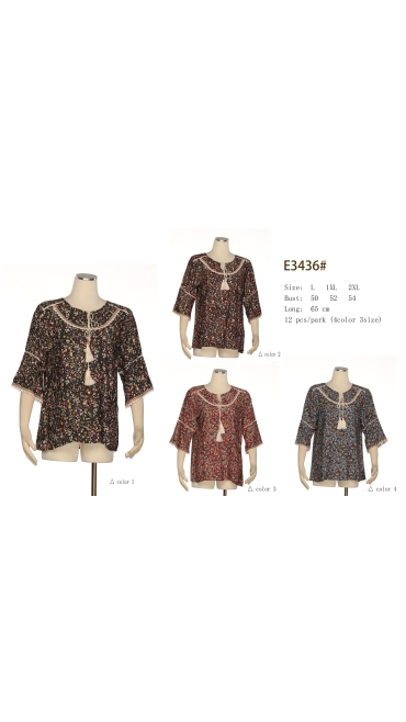 bluza dama l-2xl 12/set