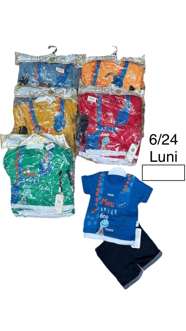 compleu baieti 6-24 luni 4/set