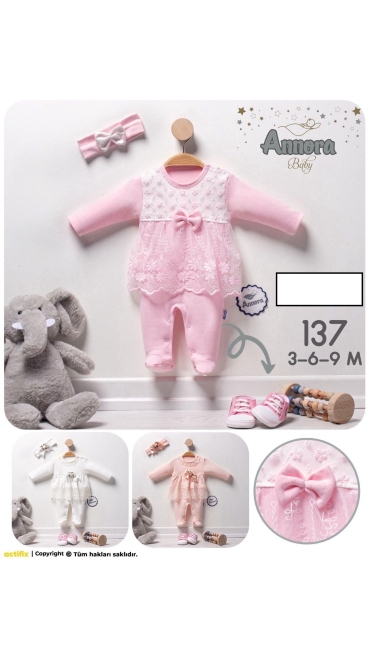 costum bebe 3-9 luni 3/set