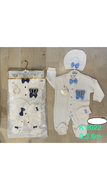 costum bebe 0-6 luni 3/set