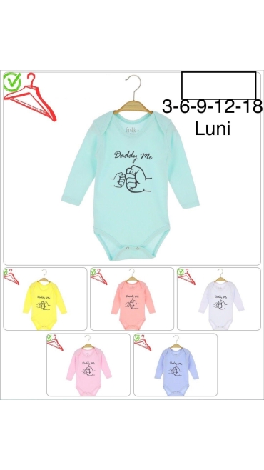 body bebe 3-18 luni 5/set