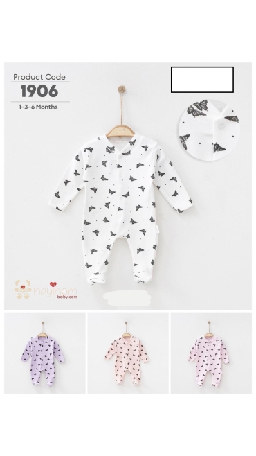 costum bebe 1-6 luni 3/set