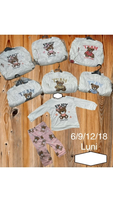 compleu copii 6-18 luni 4/set