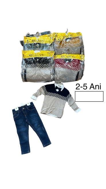 compleu baieti 2-5 ani 4/set