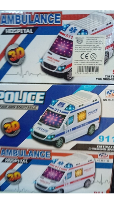 masina politie 4/set